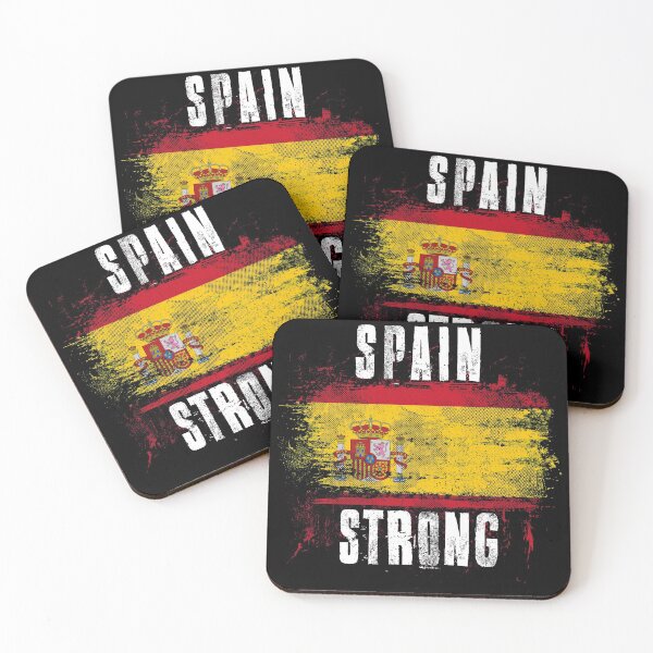 Item preview, Spain Strong Distressed Graffiti Flag designed and sold by ockshirts.