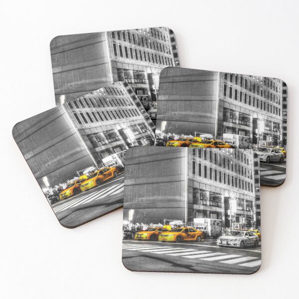 Item preview, Yellow Taxis Monochrome World designed and sold by Londonimages.