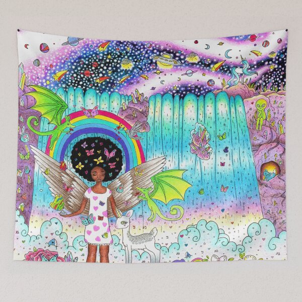 Item preview, Astro Falls Galactic Queen  designed and sold by OceanVixen.