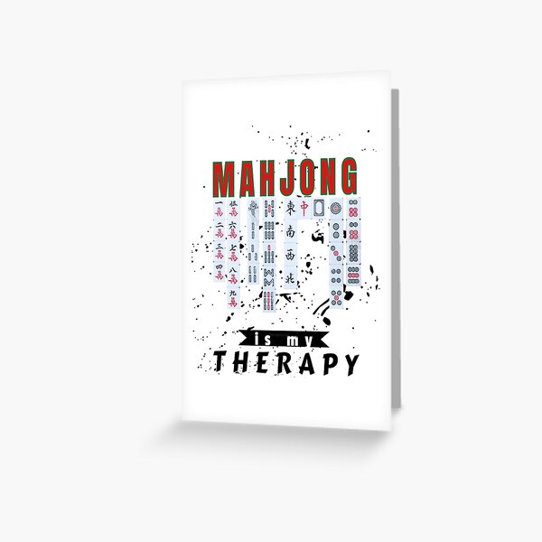 Mahjong is my therapy Mah Jong Solitaire Play Online Titans Connect Board  Game Poster for Sale by tengamerx