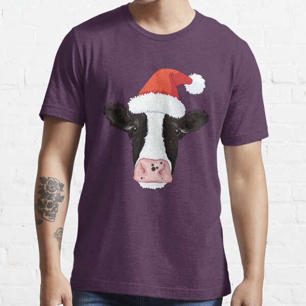 Christmas Cow Essential T-Shirt