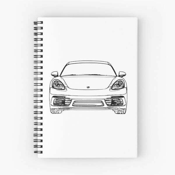 Item preview, Cayman 718 Sketch Black designed and sold by CharlieCreator.