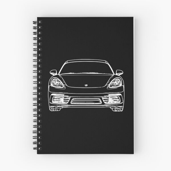 Item preview, Cayman 718 Sketch White designed and sold by CharlieCreator.