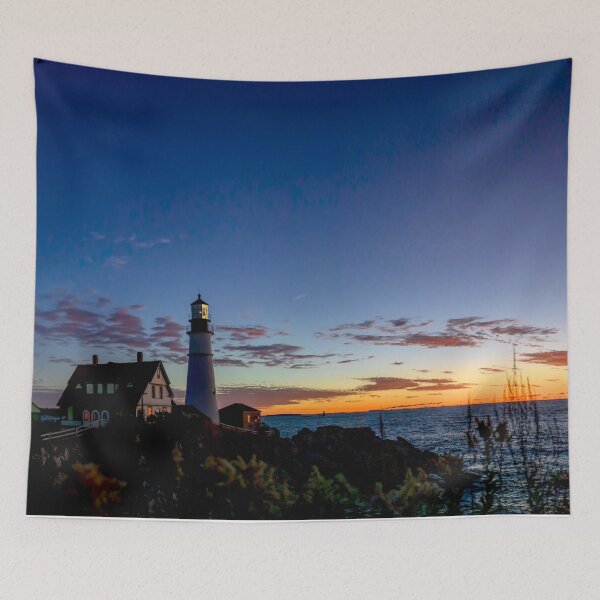 Item preview, Portland Maine Head Light At Dawn designed and sold by Rocky Mountain Artistry.