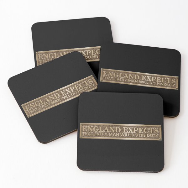 Item preview, ENGLAND EXPECTS PLAQUE  designed and sold by WOOFANG.