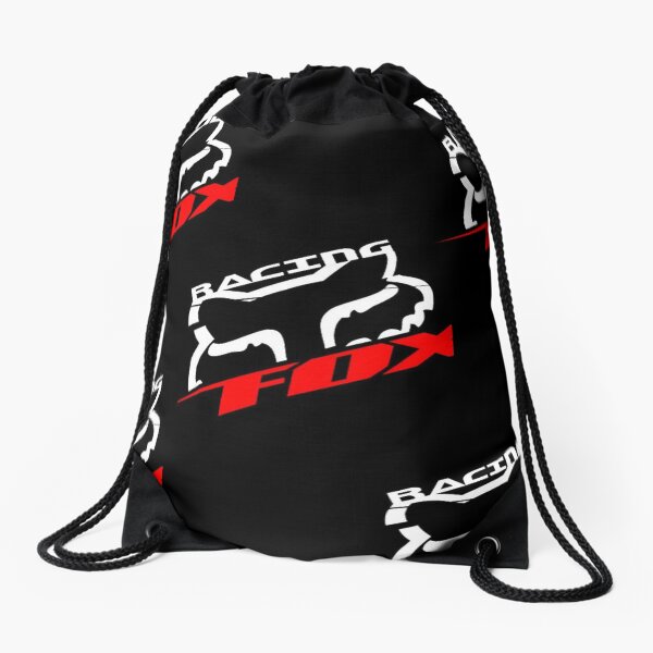 fox racing shox Drawstring Bag