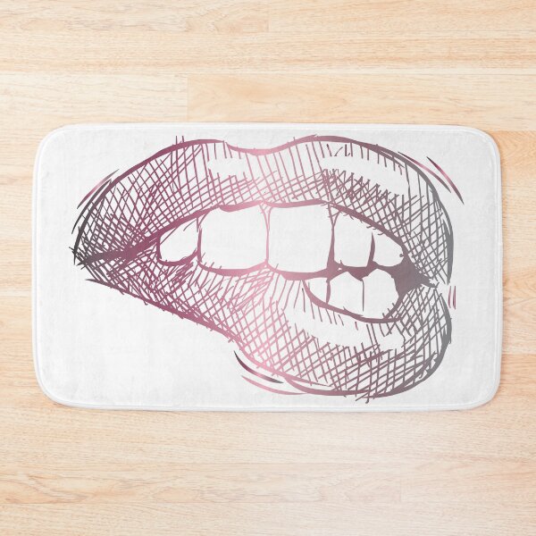Item preview, Sketched Thinking Lips designed and sold by NorthMerchCo.