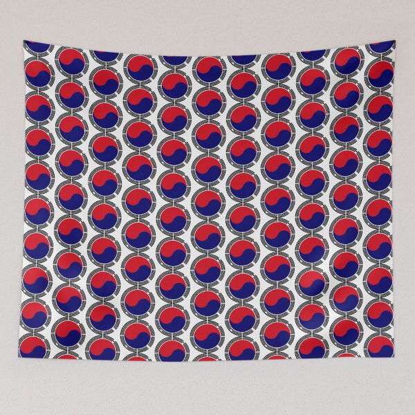 Item preview, Korean Patriot Flag Series designed and sold by Carbon-Fibre Media.