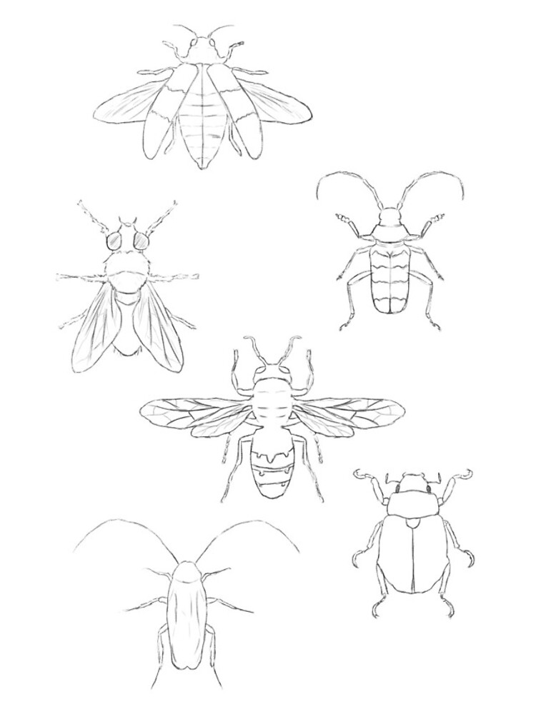 Thumbnail 4 of 4, iPhone Case, Insect Invasion designed and sold by MonsterCrossing.