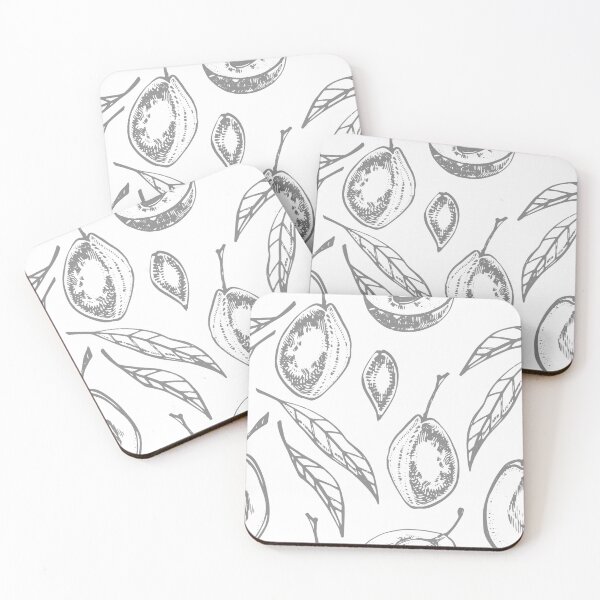 Item preview, Plums hand drawn illustration designed and sold by Ann Astro.
