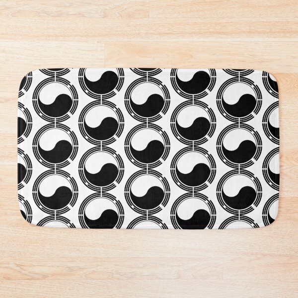 Item preview, Korean Patriot Flag Series (Black and White) designed and sold by Carbon-Fibre Media.