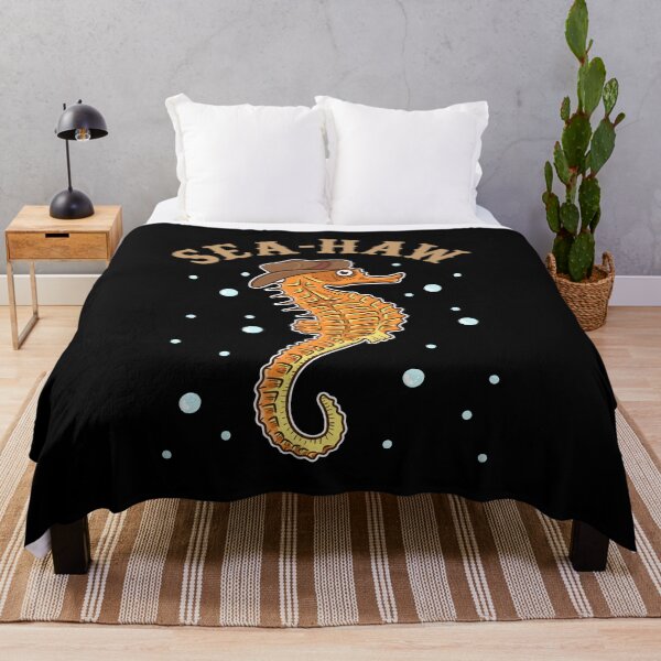 Artikelvorschau, Niedlicher u. Lustiger Sea-Haw vergnügter Seahorse-Wortspiel Seahaw entworfen und verkauft von perfectpresents.