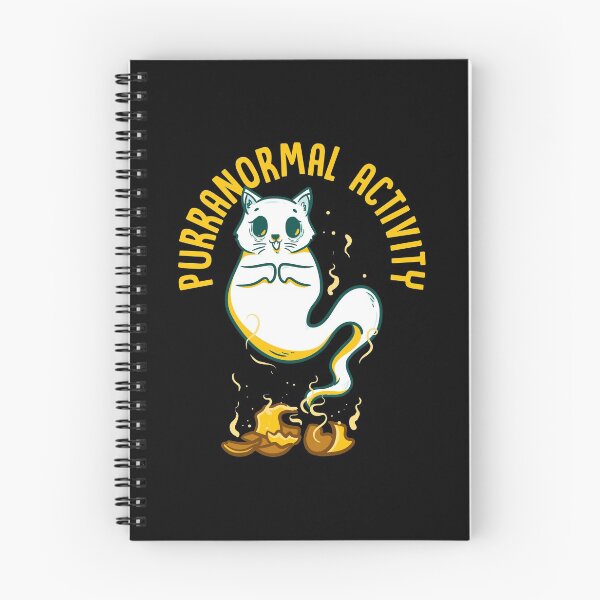 Item preview, Funny Purranormal Activity Ghost Cat Halloween designed and sold by perfectpresents.