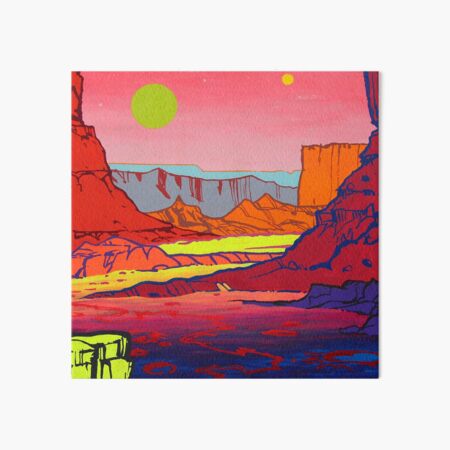 Canyon Art Board Print