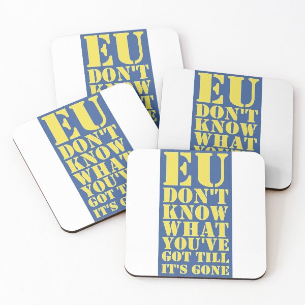 Item preview, EU DONT KNOW WHAT YOUVE GOT TILL ITS GONE designed and sold by PoshJocks.