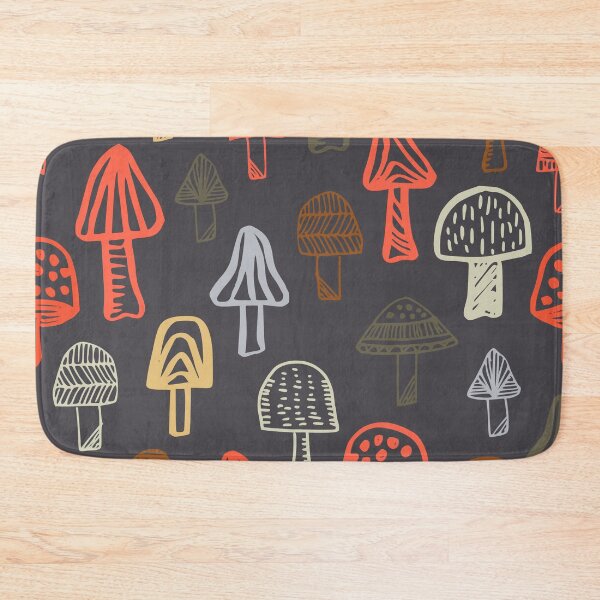 Item preview, Colorful Mushrooms designed and sold by inkblotcreative.