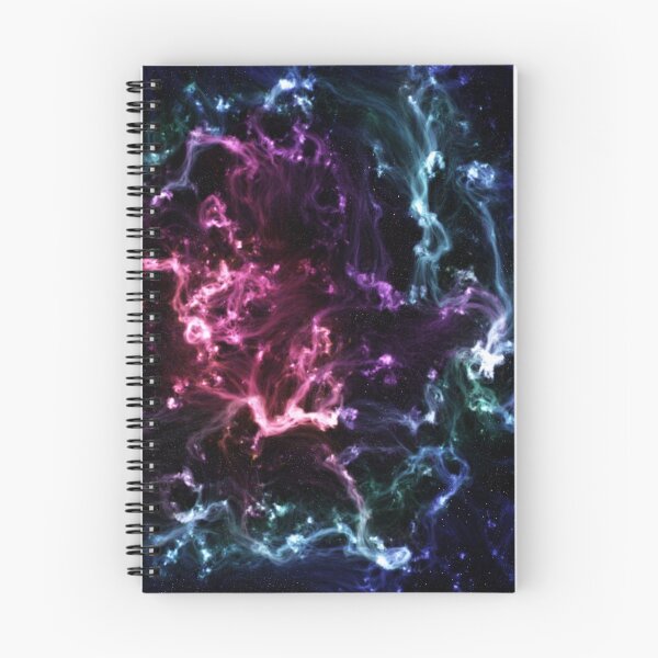 Item preview, Pink & Blue Neon Galaxy Nebula designed and sold by Lightful Foxtrot.