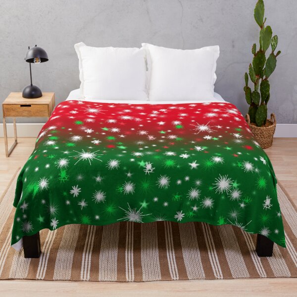 Item preview, Christmas Variegated Red and Green Star Glow designed and sold by Sharon Schwalbe.