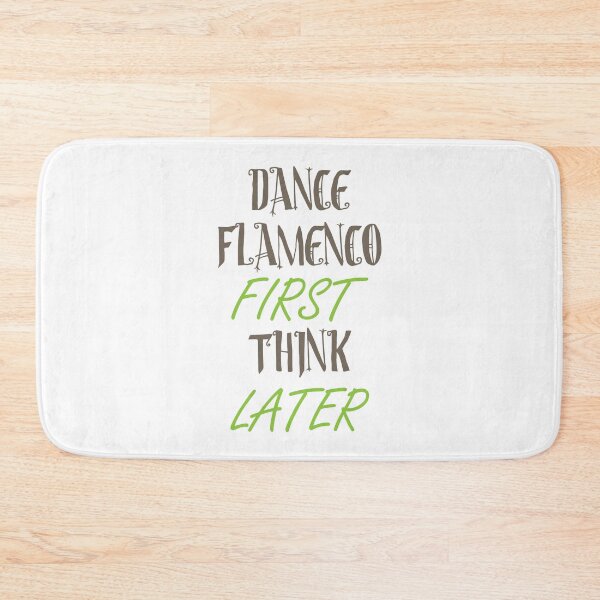 Item preview, Dance flamenco first think later designed and sold by SVDesignatVasil.