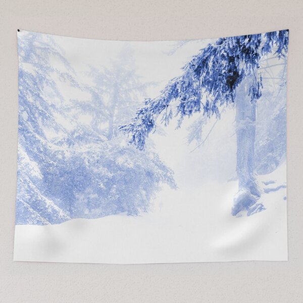 Item preview, Inky Forest in Snow designed and sold by Boho Contessa.