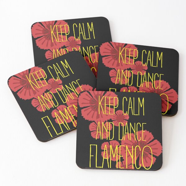 Artikelvorschau, Keep calm and dance flamenco entworfen und verkauft von SVDesignatVasil.