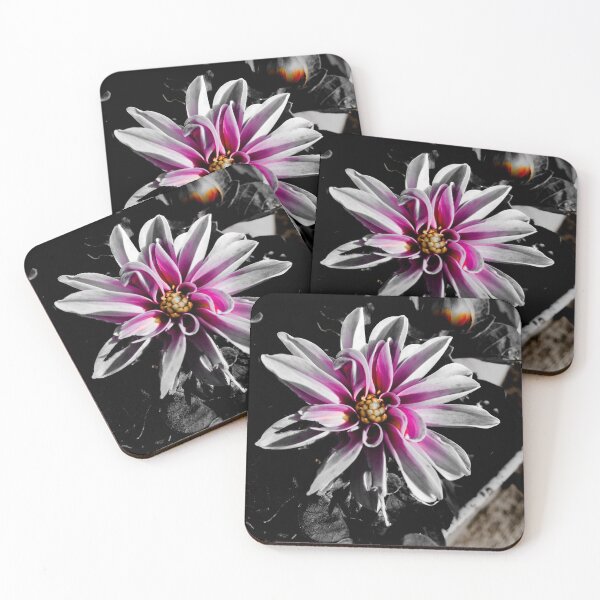 Item preview, Pink and Orange Tone Passion Burst Flower designed and sold by CrystalsArtPaws.