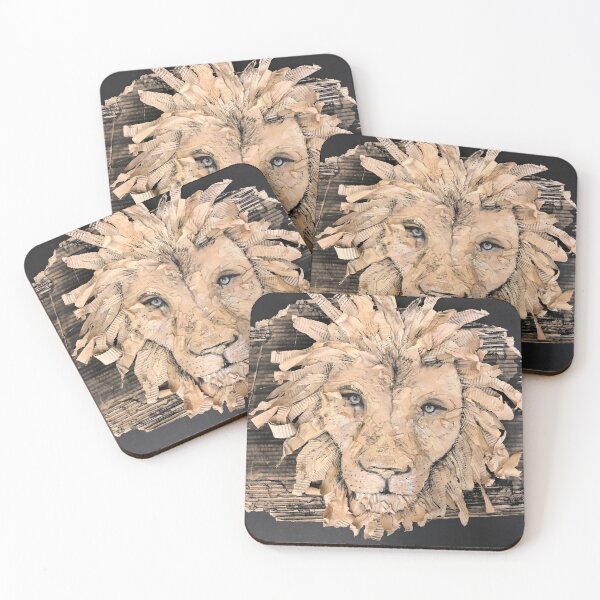 Item preview, Untamed Lion Face designed and sold by Annie Berry.