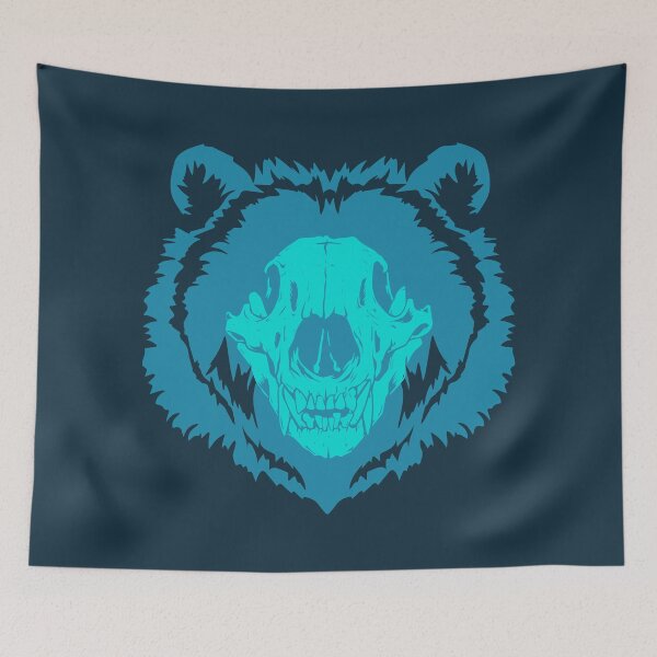 Item preview, BEAR SKULL - GAY BEAR designed and sold by gbshop.