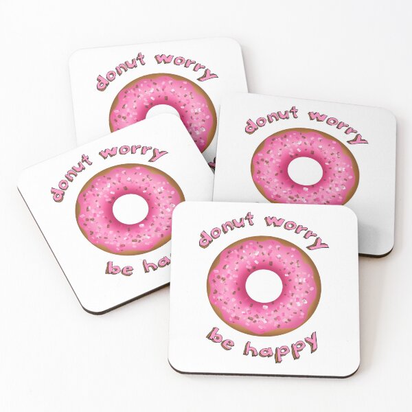 Item preview, Donut Worry Be Happy designed and sold by Olivia Ossege.