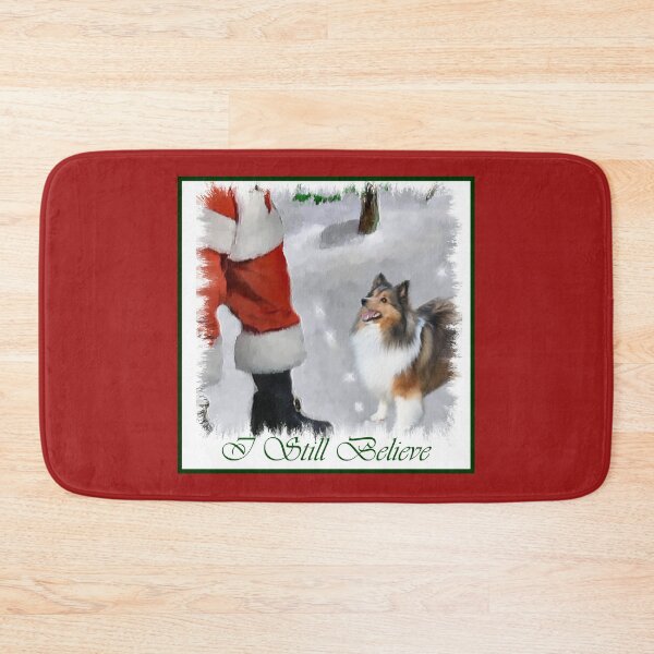 Item preview, Shetland Sheepdog Sheltie Meets Santa Christmas Gifts designed and sold by springdaleshops.