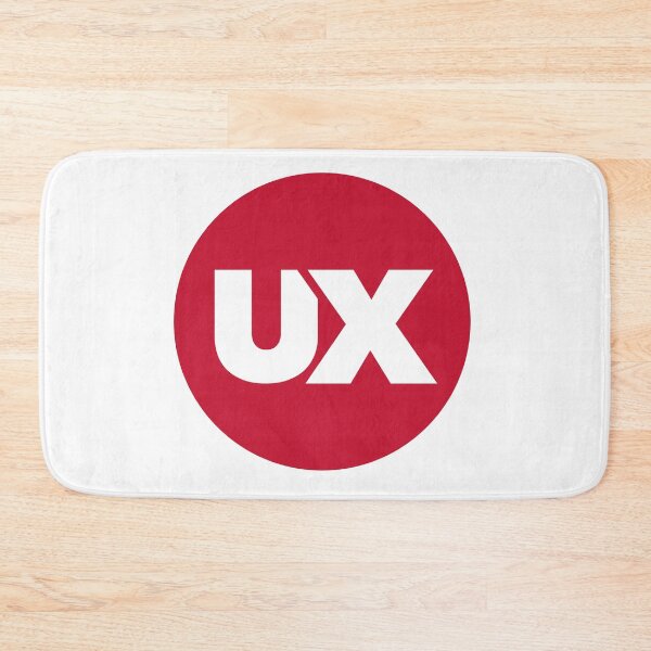 Item preview, UX round logo designed and sold by Sayantsi.