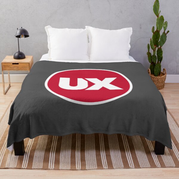Item preview, UX round logo designed and sold by Sayantsi.