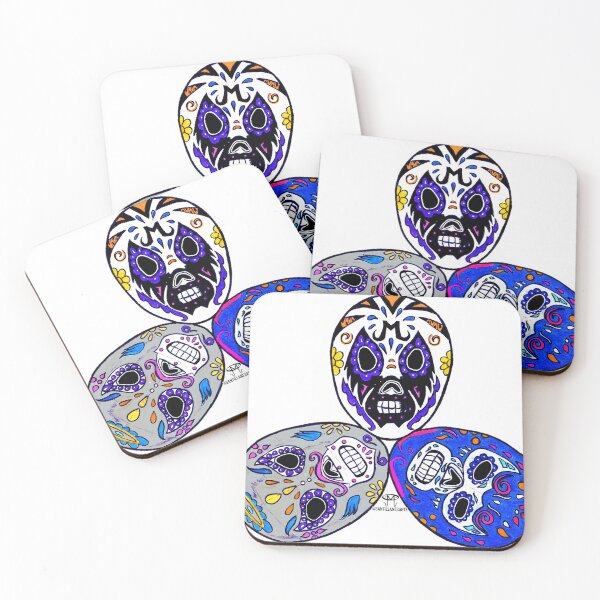 Item preview, Luchadores De Los Muertos designed and sold by santillanesarte.