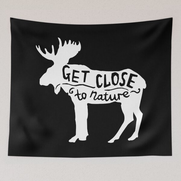 Item preview, get close to nature elk designed and sold by TShirtsByMs.