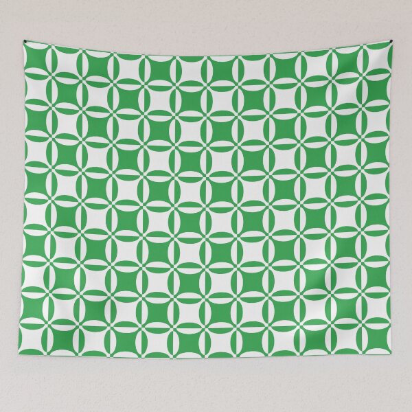 Item preview, Geometry illusion in green designed and sold by shadowisper.