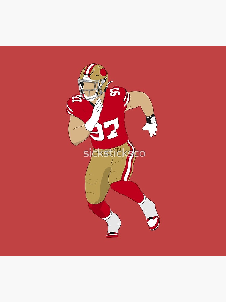 Jerry Rice 80 Jersey Sticker for Sale by Camastodell