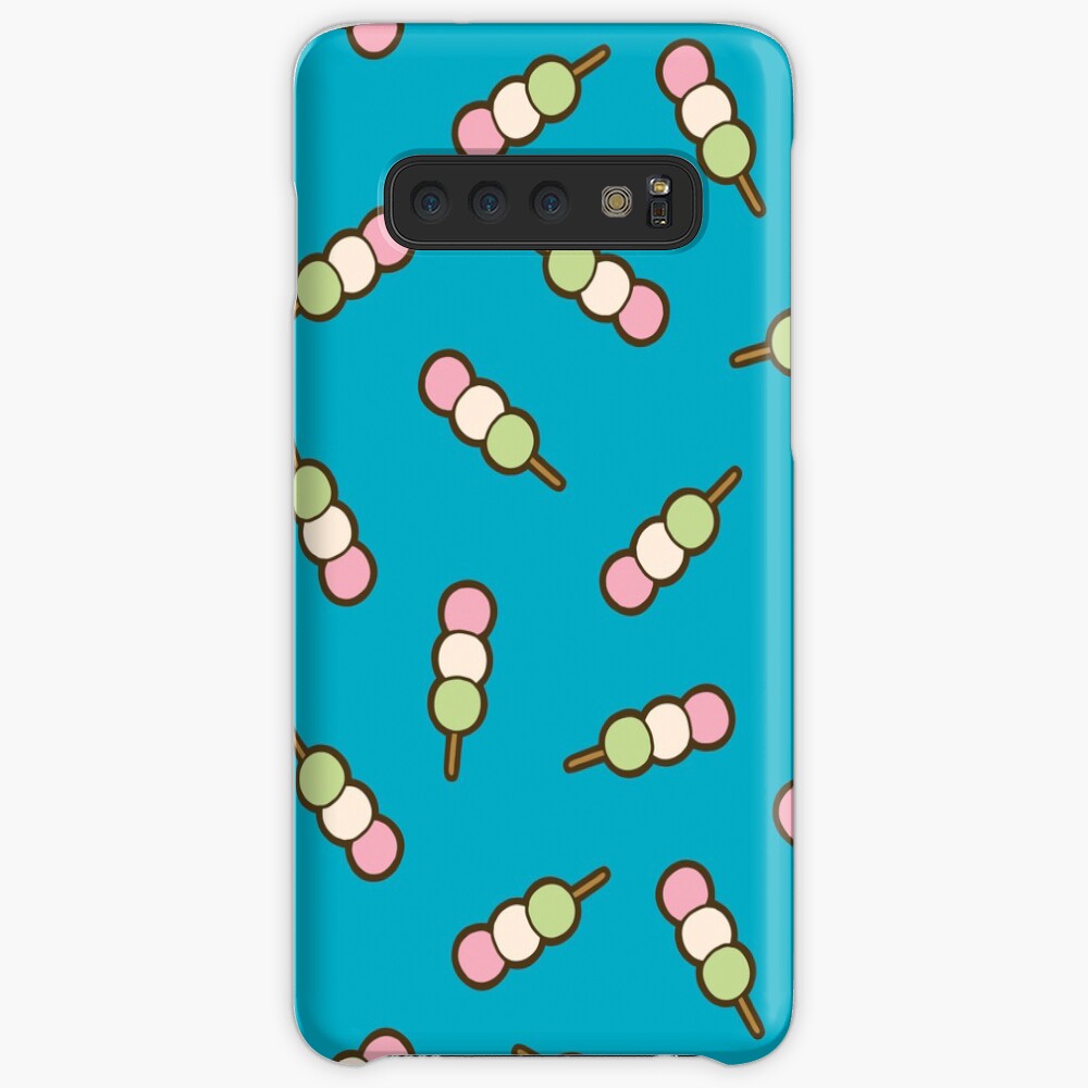 Dango Pattern in Turquoise Case & Skin for Samsung Galaxy