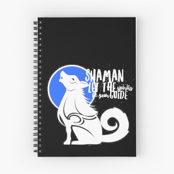 Item preview, White Wolf - WoW Shaman - Let the Spirits Be Your Guide - DnD Spells - Raider Love - Cons - Blue Moon designed and sold by CloudDance.