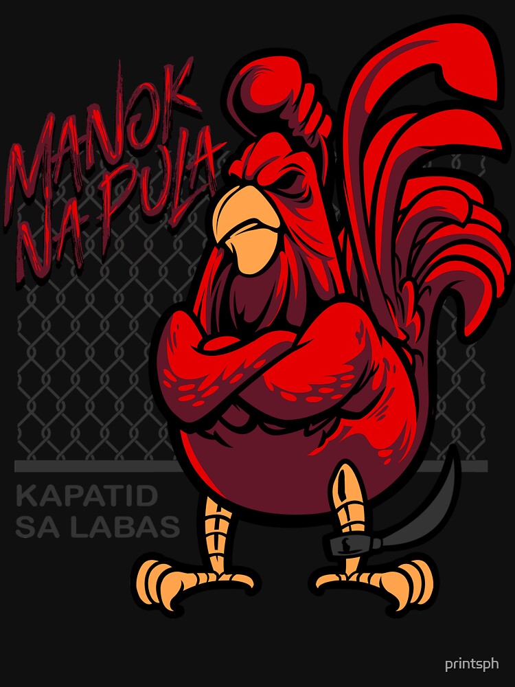 Manok Na Pula T Shirt For Sale By Printsph Redbubble Manok Na Pula T Shirts Sabong T 5595