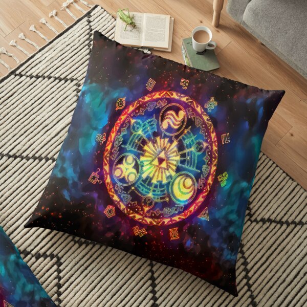 Triforce Space Floor Pillow