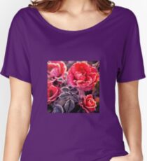 Christmas Roses Women's Relaxed Fit T-Shirt