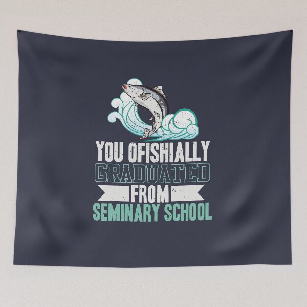 Item preview, You Ofishially Graduated From Seminary School designed and sold by EdifyEra.