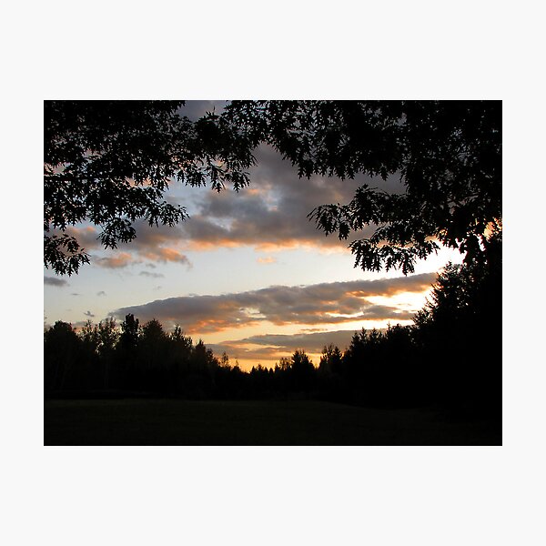 Sun Goes Down Photographic Print