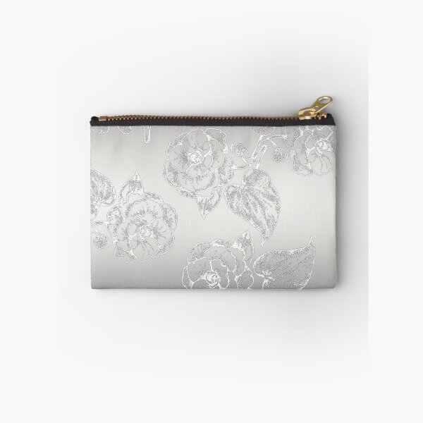 Item preview, Grey and White Floral Pattern designed and sold by Greenbaby.