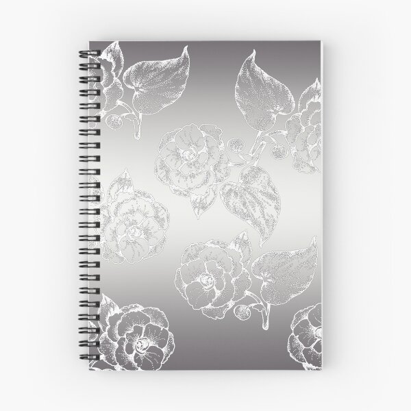 Item preview, Grey and White Floral Pattern designed and sold by Greenbaby.