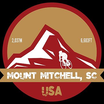 Artwork thumbnail, Mount Mitchell, SC Cycling by Lisimori