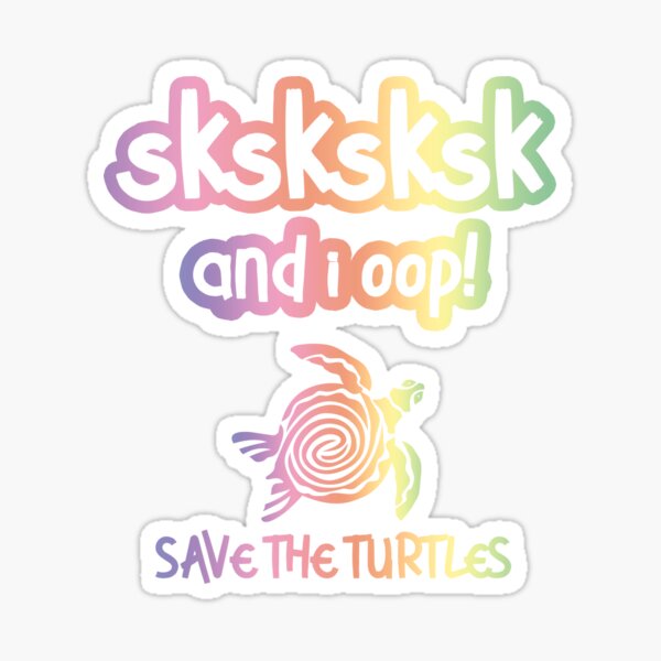 Sksksksks Stickers Redbubble - what does sksksksk mean in roblox