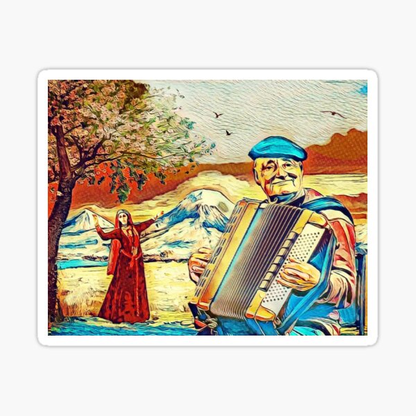 Armenian Music Sticker