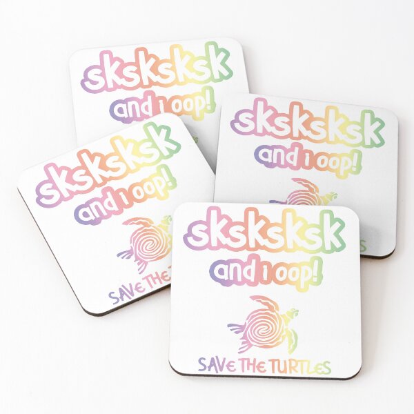 Item preview, Sksksksk and I oop Save The Turtles Basic Girl Gift designed and sold by theshirtinator.
