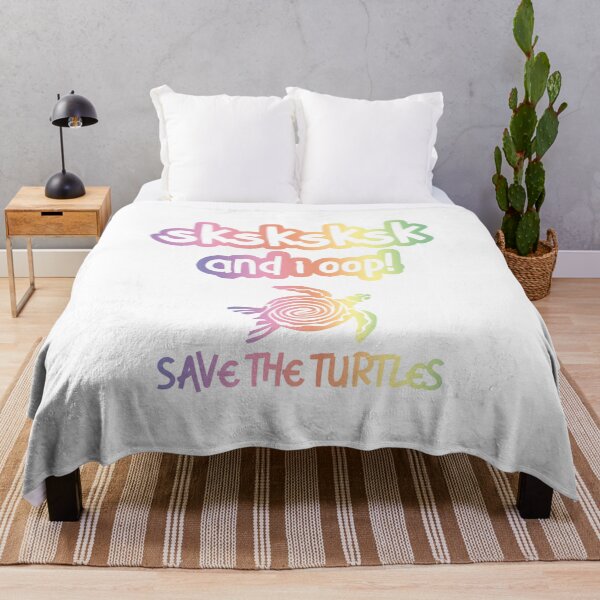 Item preview, Sksksksk and I oop Save The Turtles Basic Girl Gift designed and sold by theshirtinator.